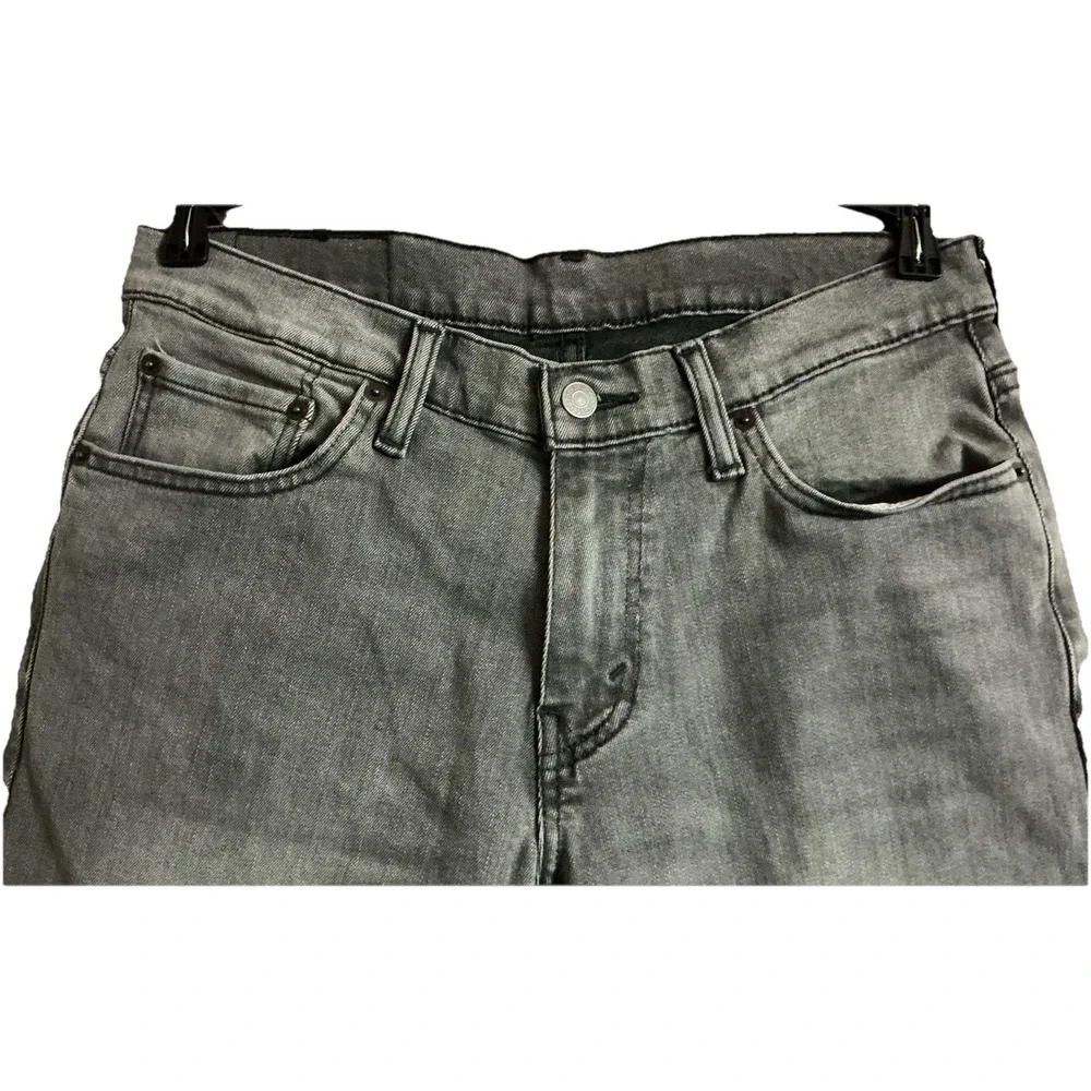 Levis 541 Jeans Mens 30x30‎ Gray Athletic Taper Stretch Denim Pants Tapered Leg
